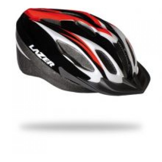 Каска Lazer Compact sport Black Red Екипировка