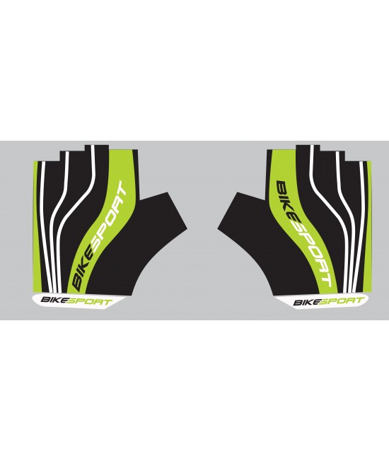 Ръкавици без пръсти Bikesport Globle Mark 